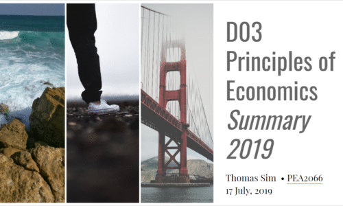 Summary Series – D03 Principles of Economics