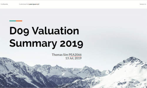 Summary Series – D09 Principles of Valuation